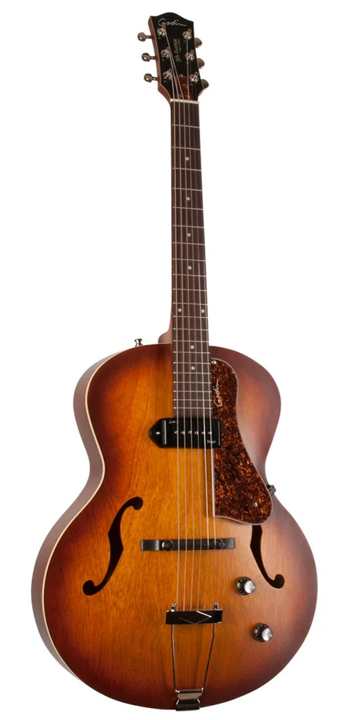 Godin 5th Avenue Kingpin P90 - Cognac Burst