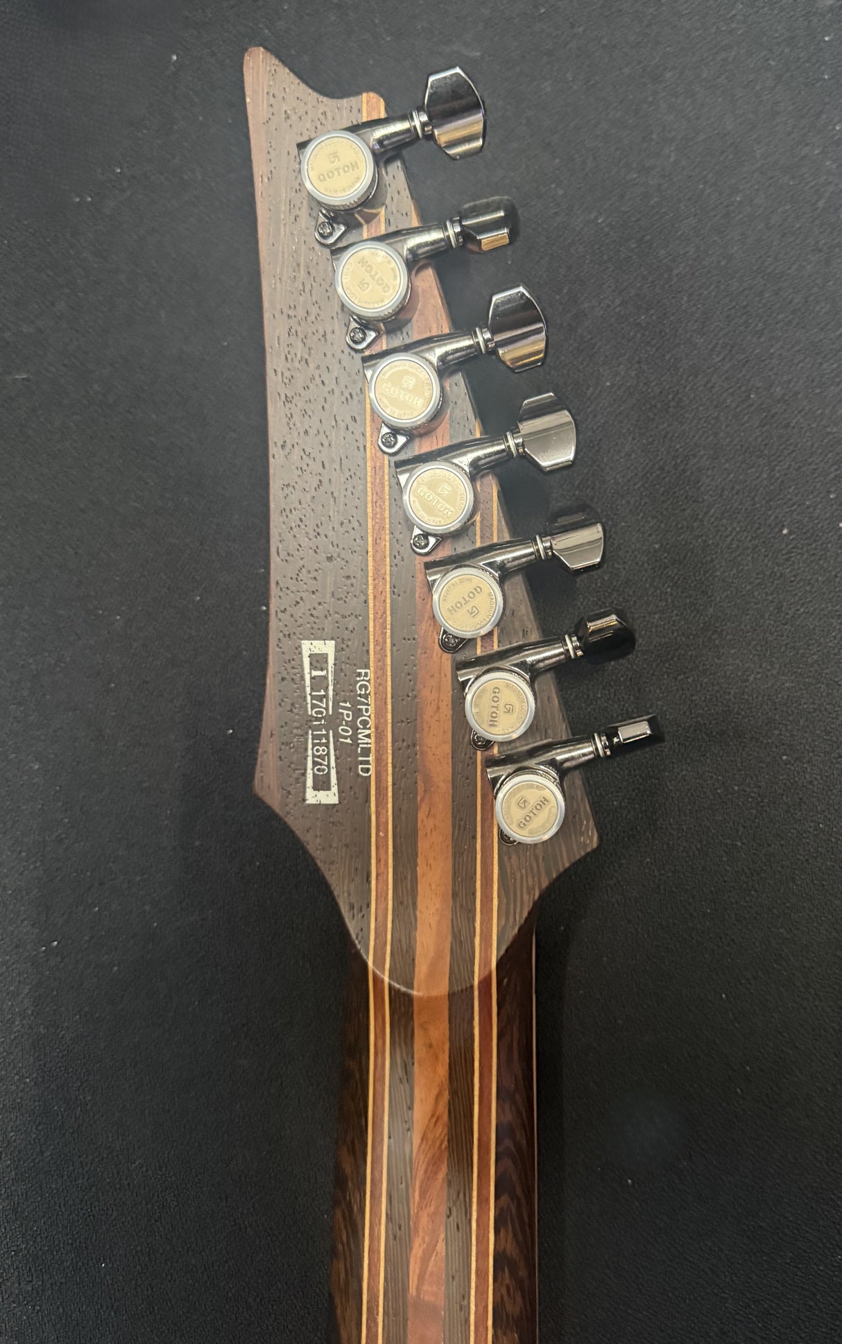 Ibanez RG7PCMLTD Premium 7 String Twilight Black Gradation Limited Edition 2017