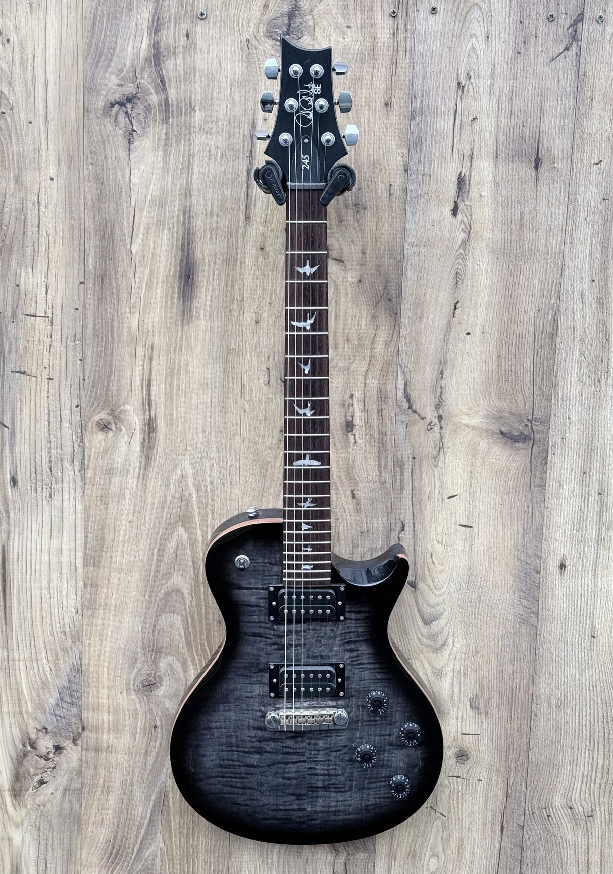 PRS SE245 Charcoal burst 2020