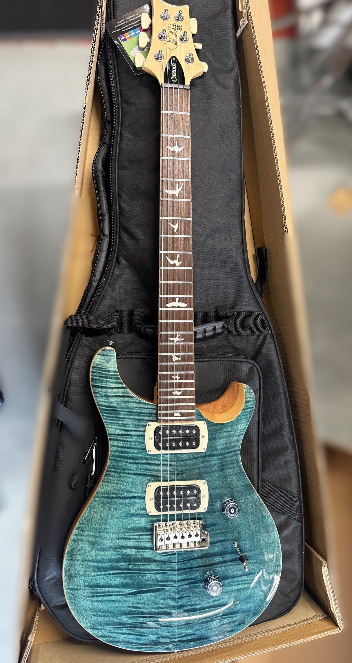 PRS SE Custom 24 Slate Blue 2026