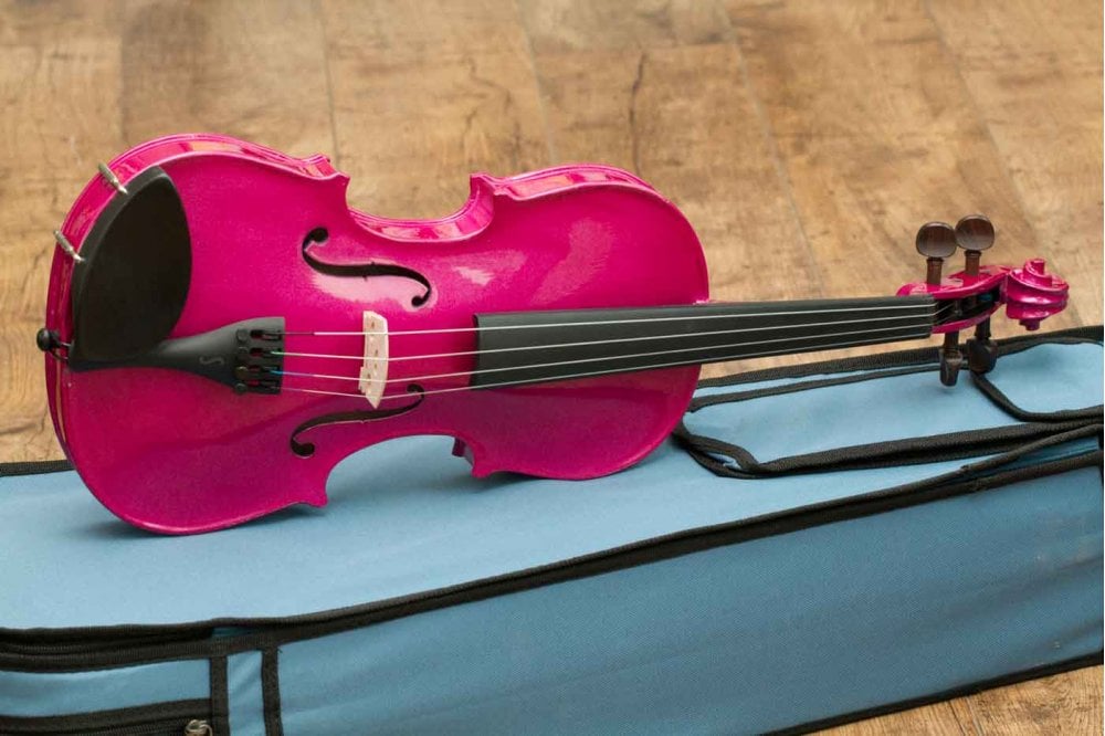 Stentor Violin Harlequin Pink 4/4