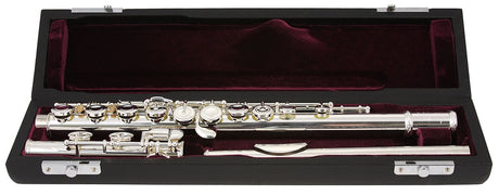 Trevor James Chanson Flute Outfit with Shaped Lip- Open Hole