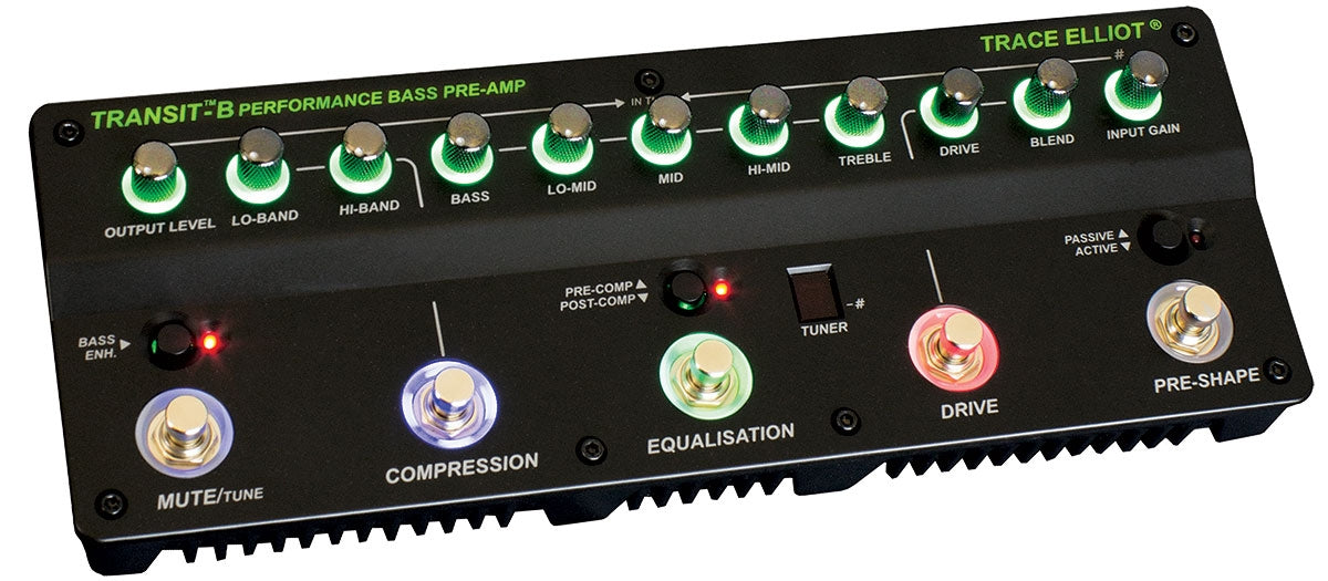 Trace Elliot Transit B Bass Pre-Amp Effects Pedal