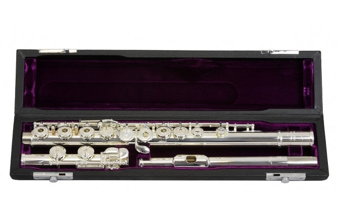 Trevor James Privilege Flute Shaped Lip - Silver Lip & Riser Open Hole
