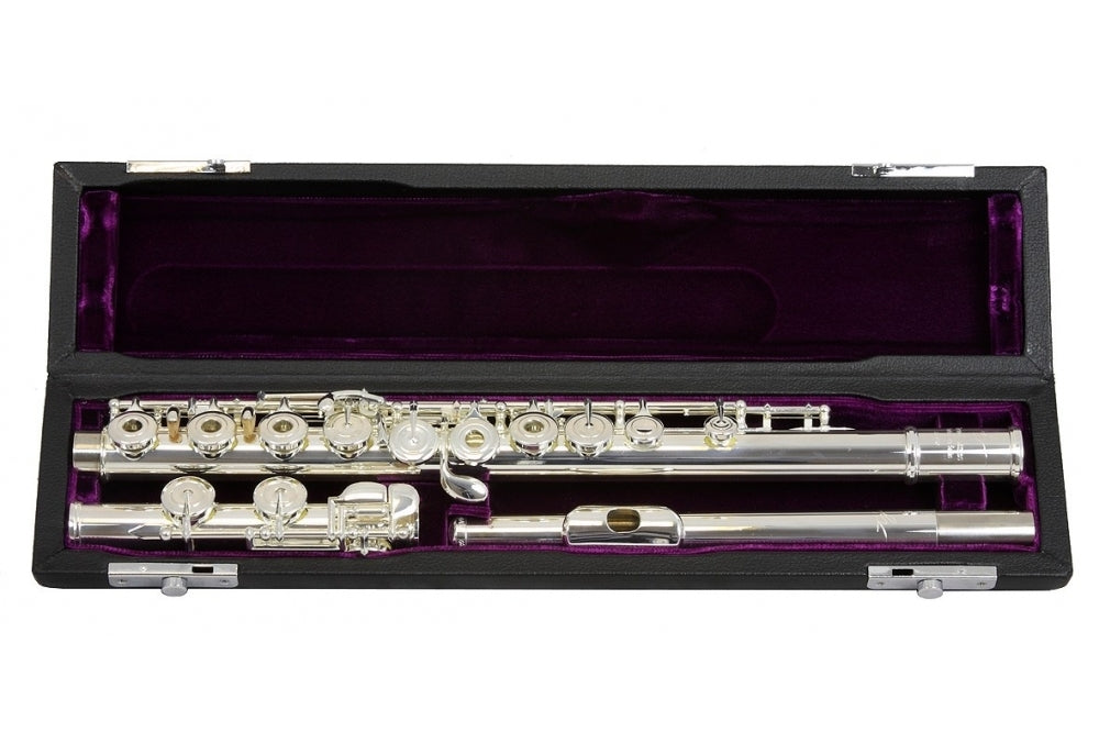 Trevor James Privilege Flute Traditional Lip- Silver Lip & Riser Open Hole