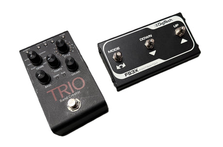 Digitech Trio Band Creator Pedal with FS3X Footswitch