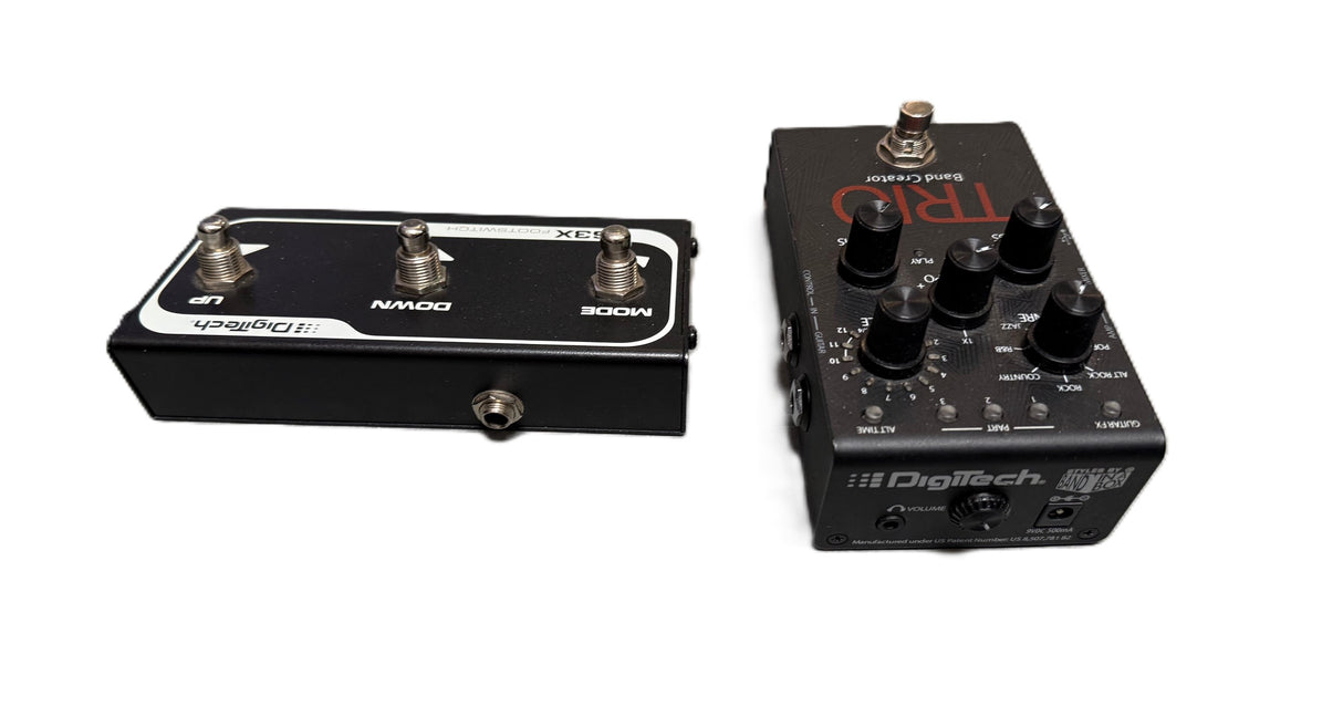 Digitech Trio Band Creator Pedal with FS3X Footswitch