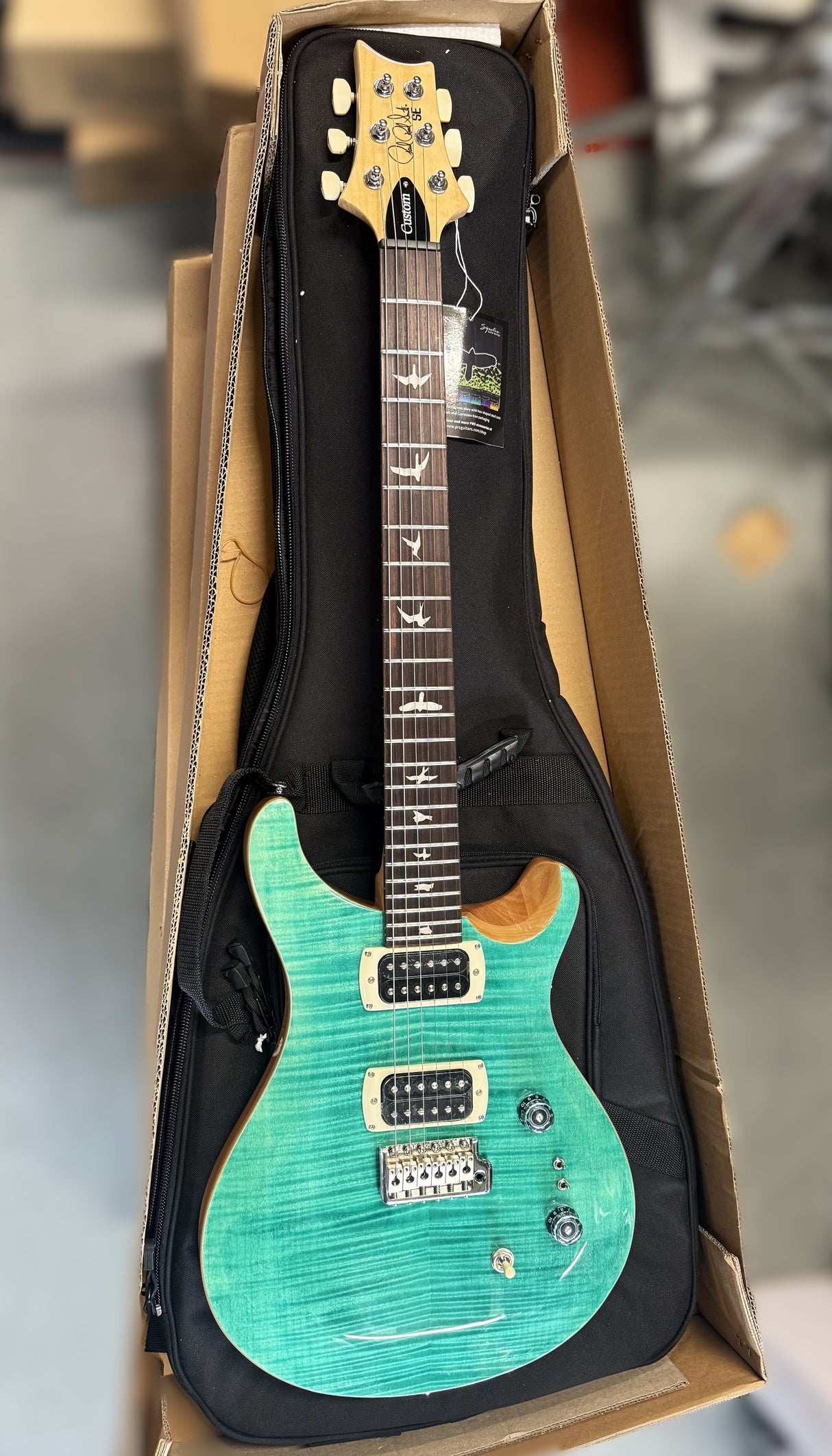 PRS SE Custom 24-08 Turquoise 2026