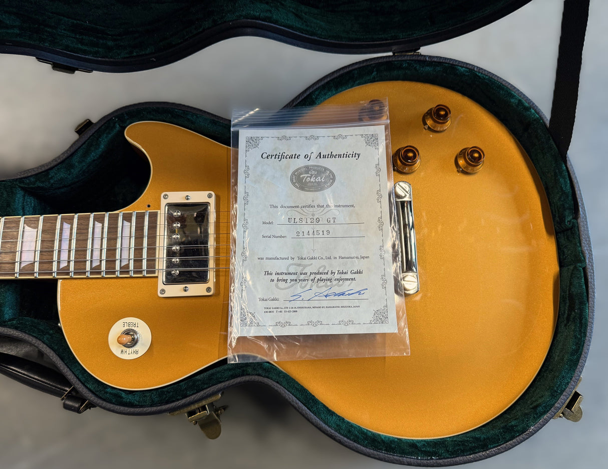 Tokai Love Rock ULS129 GT Gold Top 2024 - Vintage Series Made in Japan