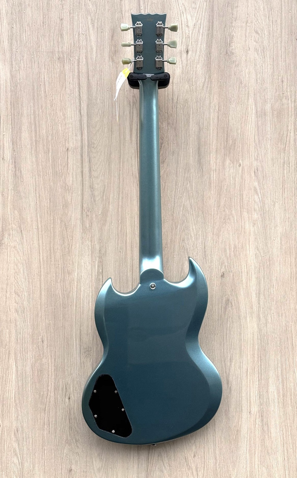Vintage VS6 ReIssued with Vibrola Tailpiece - Gun Hill Blue