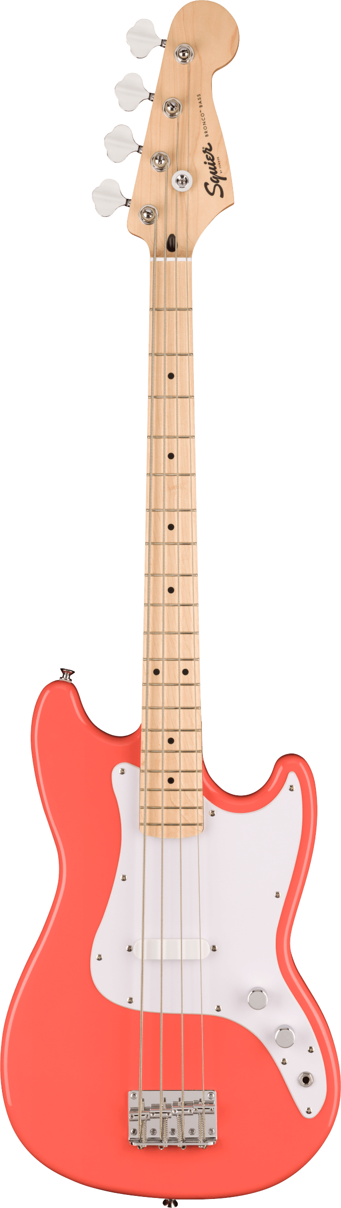 Squier Sonic Bronco Bass MN Tahitian Coral