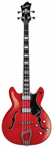 Hagstrom Super Viking - Wild Cherry Transparent