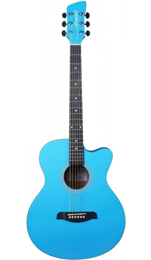 Brunswick Bf100 Grand Auditorium Cutaway Sky Blue