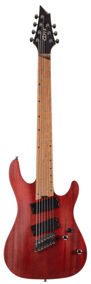 Cort KX307MS Multi Scale 7-String Open Pore Mahogany