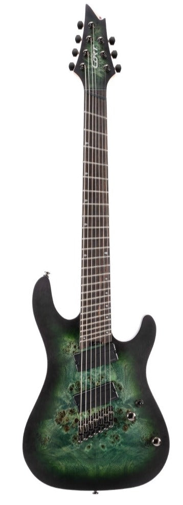 Cort KX507MS Multi Scale 7-String  Stardust Green