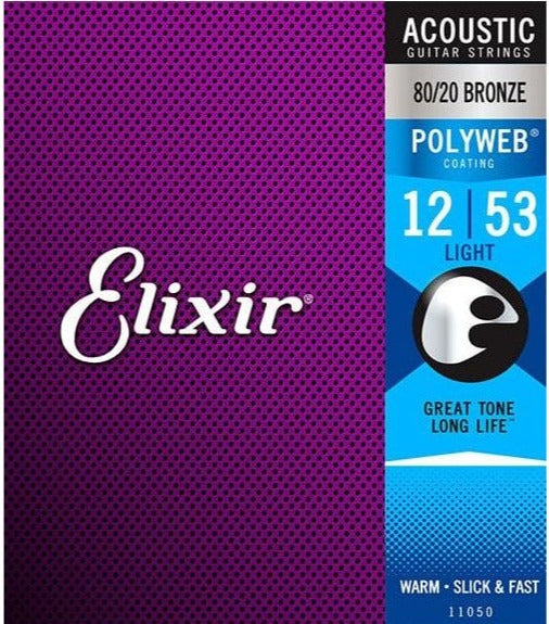 Elixir Polyweb 80/20 Bronze Light 12-53