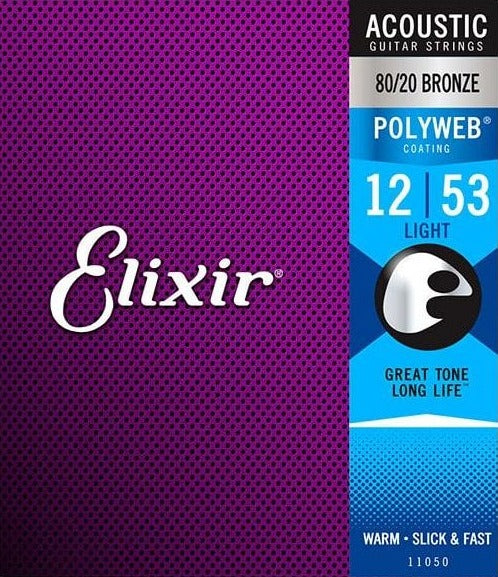 Elixir Polyweb 80/20 Bronze Light/Medium 12-56