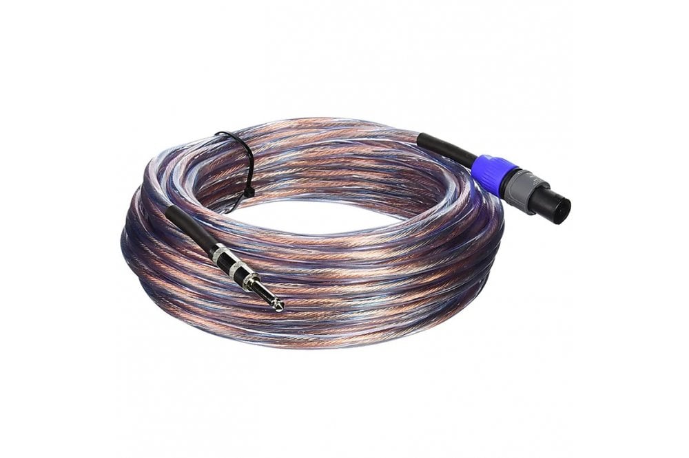 Fender Speaker Cable 50ft 2x2.5mm Jack-Speakon