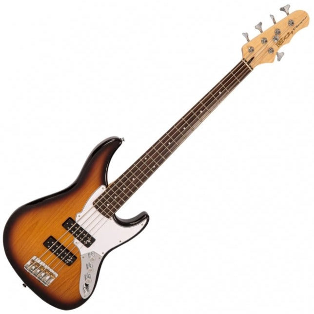 Fret-king Perception Custom 5 String Bass Original Classic Burst