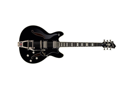 Hagstrom Tremar Viking Deluxe Black