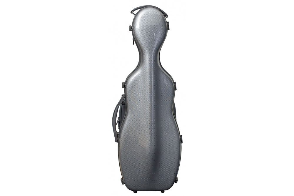 Hidersine Violincase Polycarbonate Gourd Carbon Fibre Effect