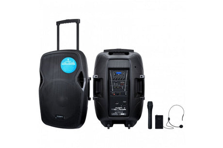 Kam RZ15AP Portable 15" Active Speaker with Bluetooth 1000w