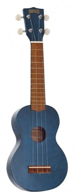 Mahalo Kahiko Soprano Ukulele Blue