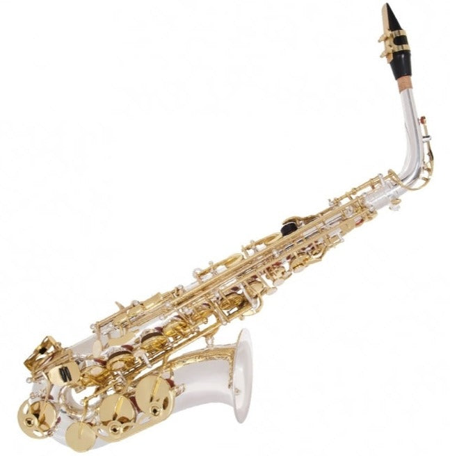 Odyssey Premiere Eb Alto Saxophone Outfit Silver Gold