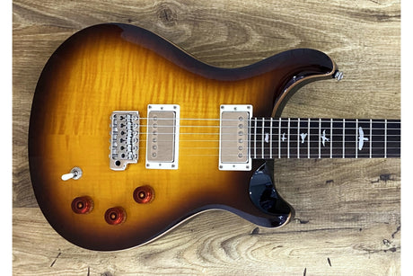 PRS SE DGT Birds McCarty Tobacco Sunburst