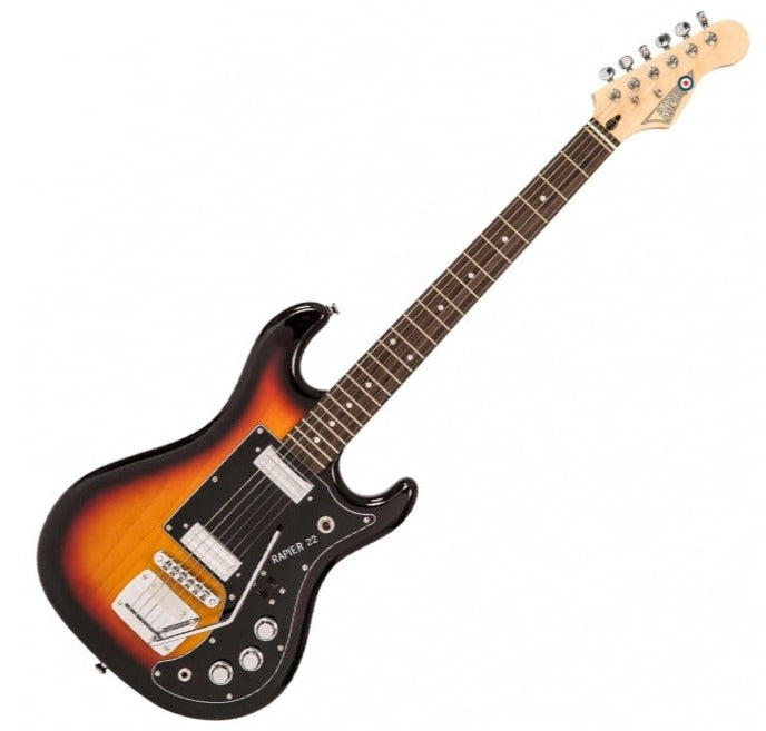 Rapier 22 Electric Guitar 3 Tone Sunburst
