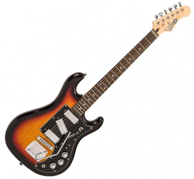 Rapier 33 Electric Guitar 3 Tone Sunburst