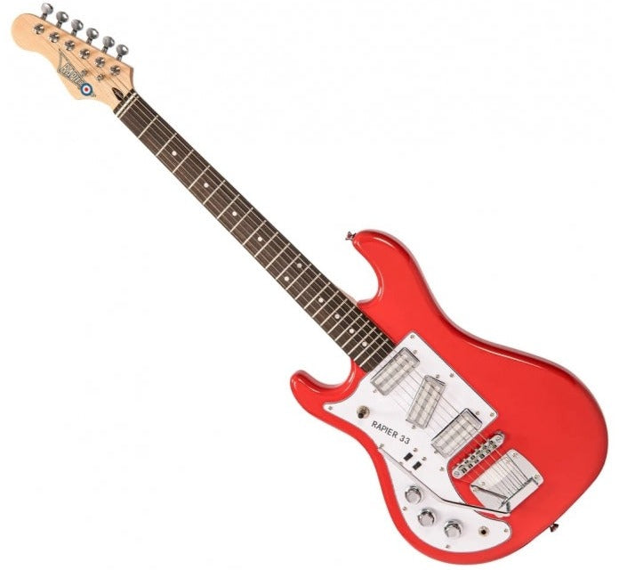 Rapier 33 Electric Guitar Left Hand Fiesta Re