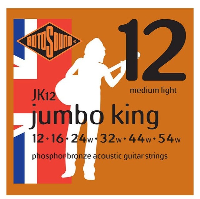 Rotosound Jumbo King Phosphor Bronze 12-54