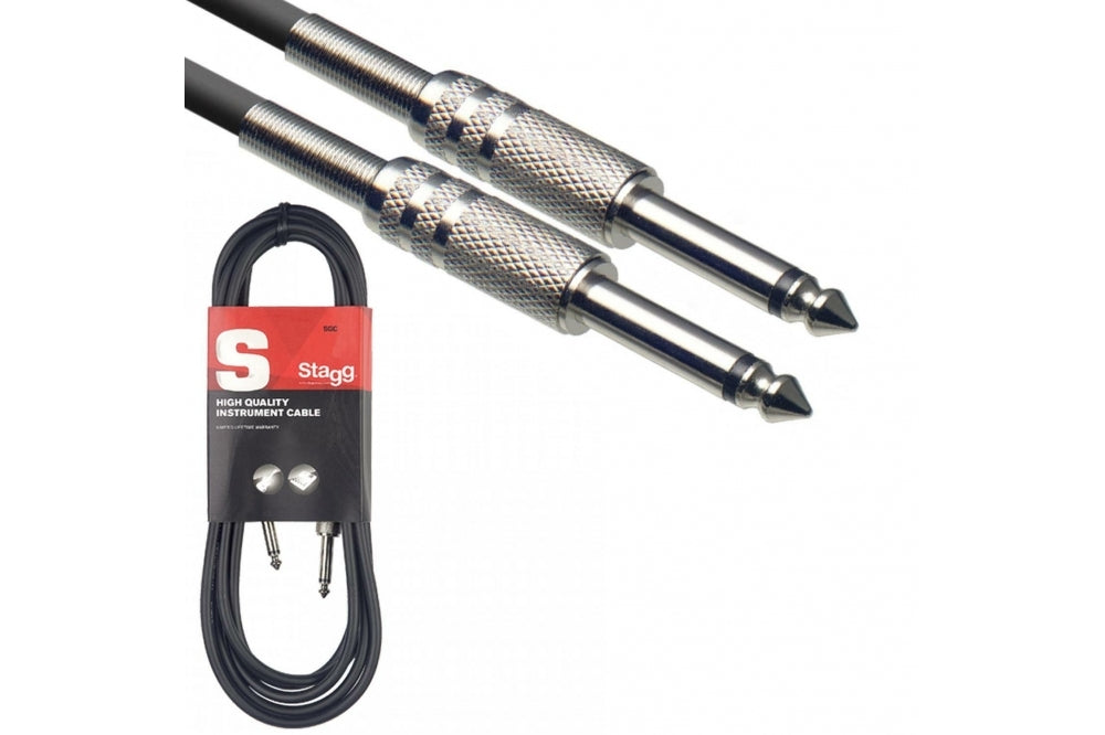 Stagg 6m/20ft Guitar Lead/ Cable
