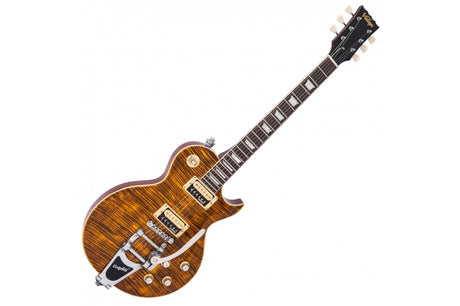 Vintage Reissued Bigsby Flamed Amber