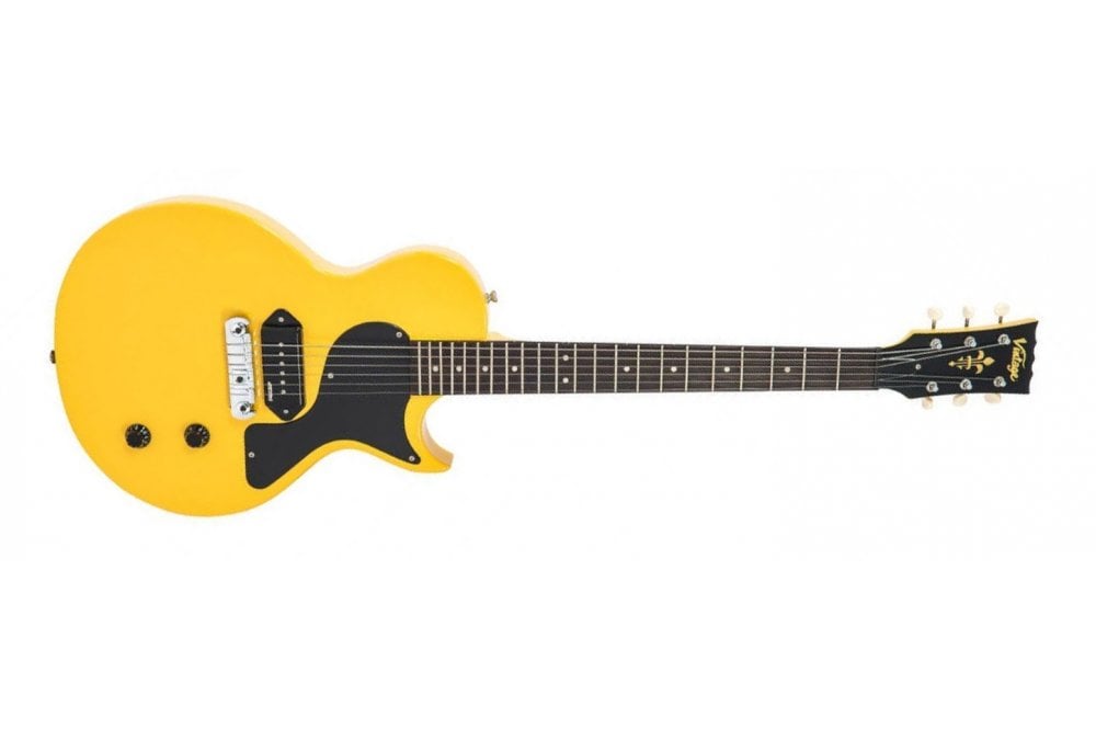 Vintage V120 Reissued Singlecut TV Yellow