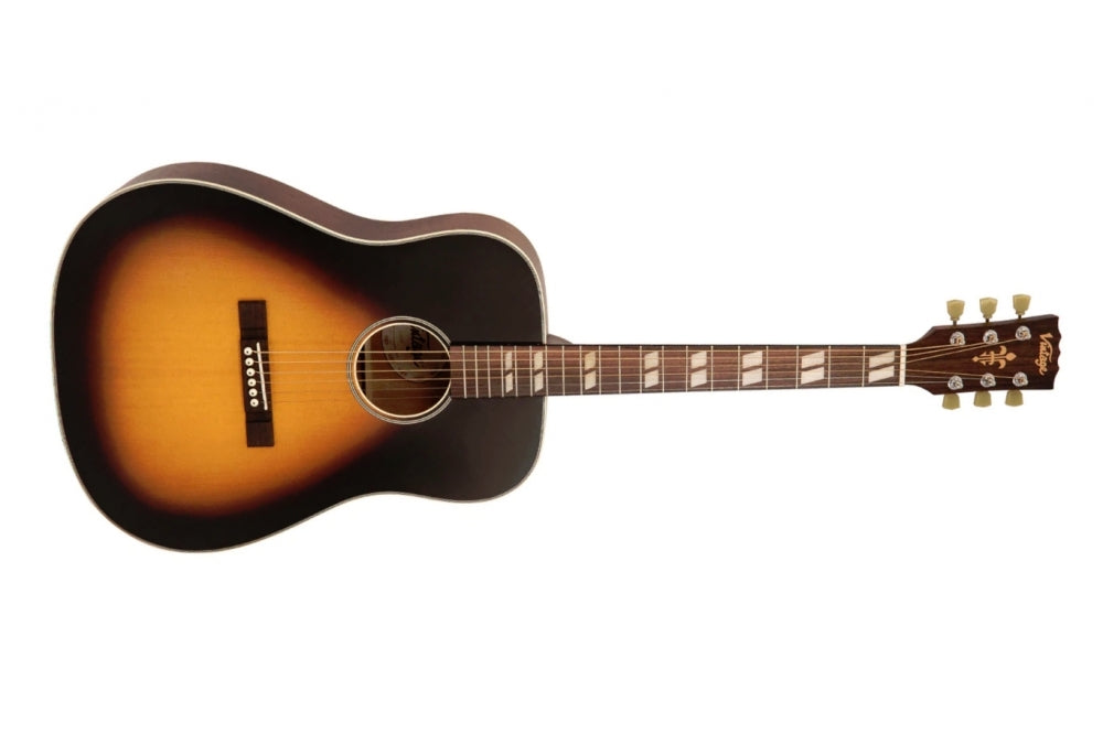 Vintage V140 Historic Series Dreadnought Acoustic Guitar