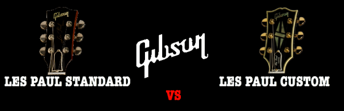 Gibson Les Paul Standard vs Les Paul Custom