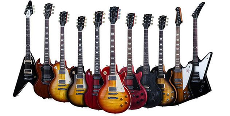 New Gibson 2016 Electric Lineup