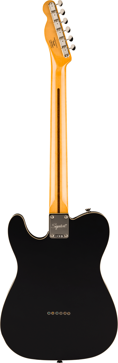 Squier FSR Classic Vibe 60s Custom Telecaster SH Wide Range Black With Gold Anodized Pickguard