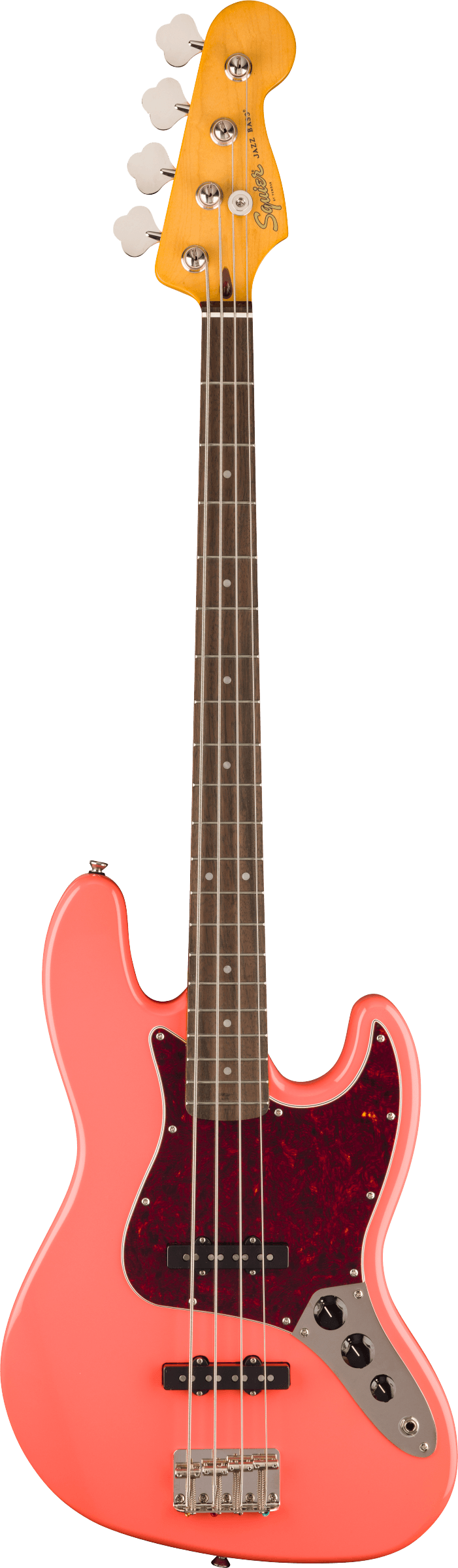 Squier Classic Vibe 60s Jazz Bass Tahitian Coral – Reidys Home Of