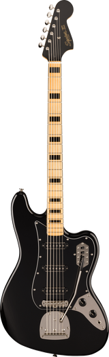 Squier FSR Classic Vibe Bass VI 6-String Black With Matching Headstock