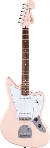 Squier FSR Affinity Jaguar Shell Pink With Matching Headstock