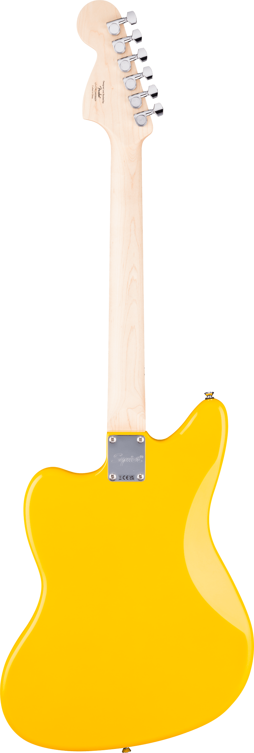 Squier FSR Limited Edition Affinity Series Jaguar Graffiti Yellow