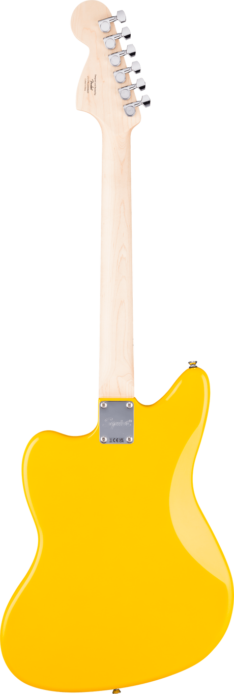 Squier FSR Limited Edition Affinity Series Jaguar Graffiti Yellow