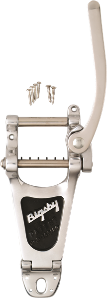 Bigsby B7 Vibrato Tailpiece Kit Polished Aluminium