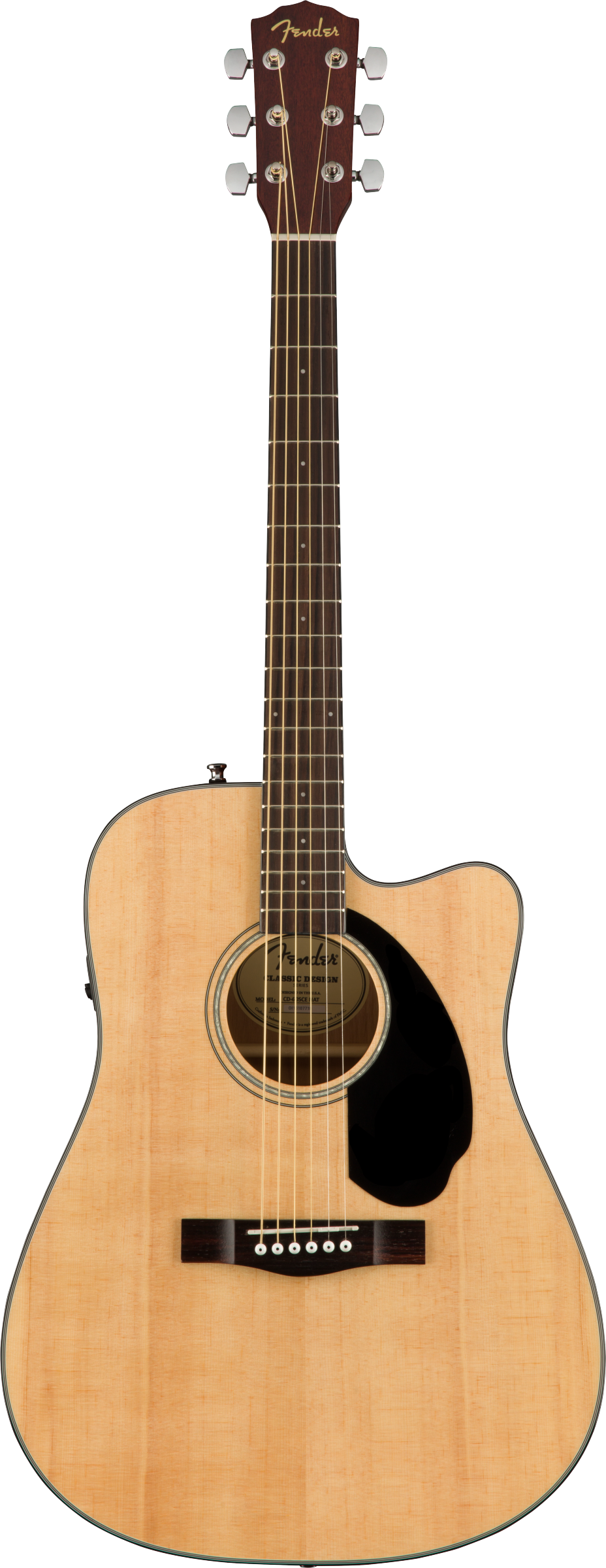 Fender CD-60SCE Dreadnought Natural