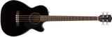Fender CB-60SCE Acoustic Bass Black