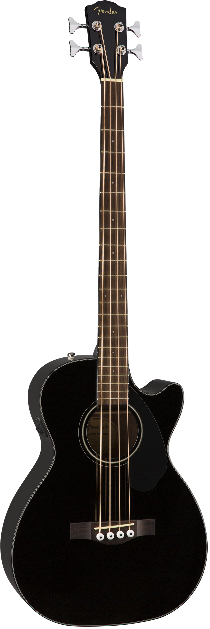 Fender CB-60SCE Acoustic Bass Black