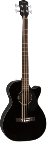 Fender CB-60SCE Acoustic Bass Black